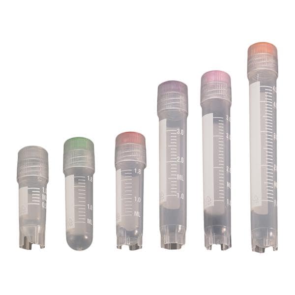 CryoVial Cryo Vial Polypropylene 2mL External Thread 1000/Ca