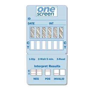 Onescreen Drug Screen Test Kit CLIA Waived 25/Bx