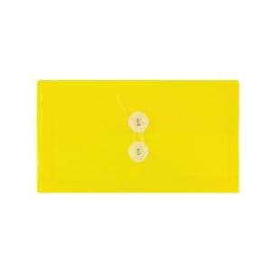 Index Booklet Plastic #10 5.25 in x 10 in Yellow 12/Pack 12/Pk