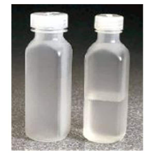 Nalgene Dilution Bottle Polypropylene Copolymer Natural 205mL 12/Pk