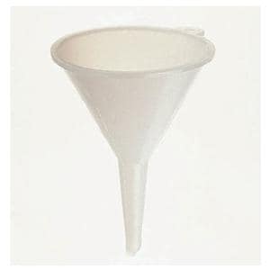 Nalgene Heavy Duty Funnel LDPE White 6" Diameter 777mL Ea