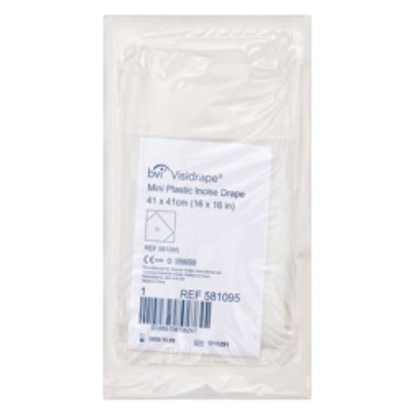 Visidrape Drape Surgical Fenestrated 16"x 16" Mini 10/Ca