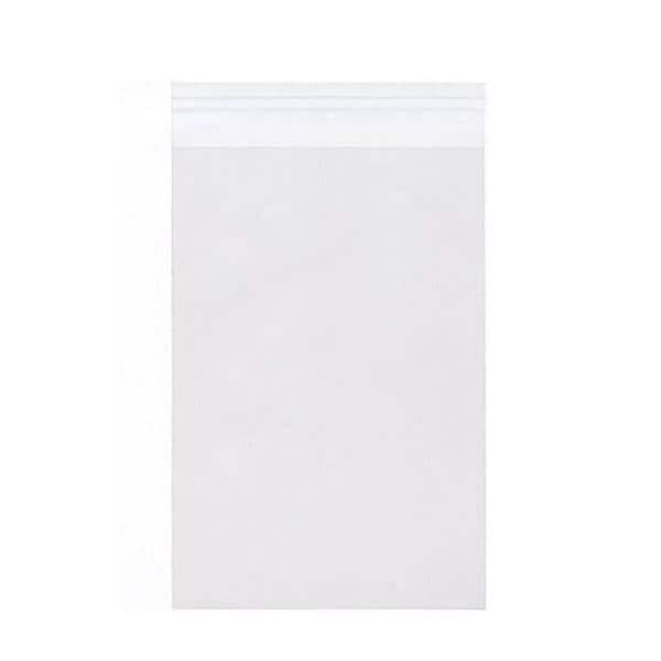 Self-Adhesive Sleeve Envelope 6 1/4 in x 9 5/8 in Clear 100/Pack 100/Pk