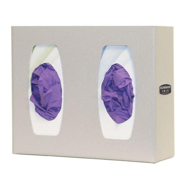 Quartz ABS Plastic Glove Box Holder Double