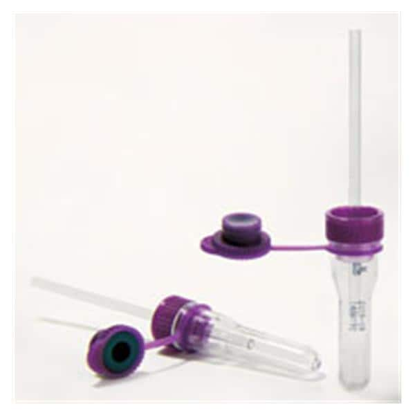 Safe-T-Fill Capillary Tube Purple 200uL Self-Sealing Cap Plastic 500/Ca