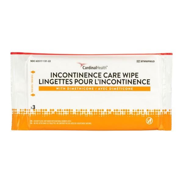 Bathing Wipes 3.2% Dimethicone Medium Weight 72/Ca