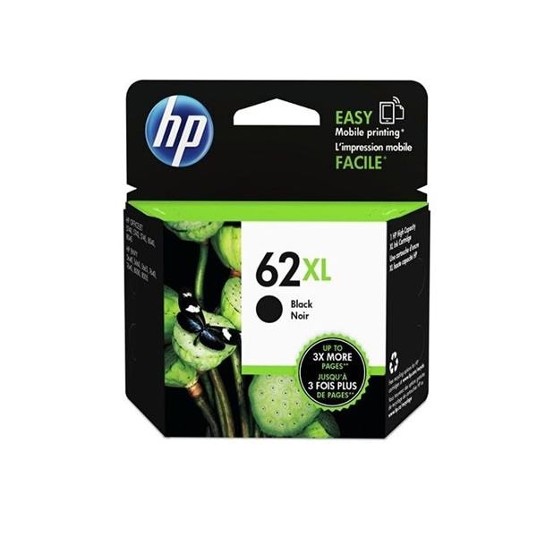 HP 62XL High-Yield Black Ink Cartridge (C2P05AN#140) Ea