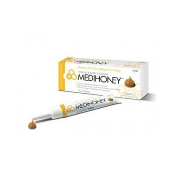 MediHoney Hydrocolloid Paste Dressing Tube 100% Leptospermum Honey Absorbent LF