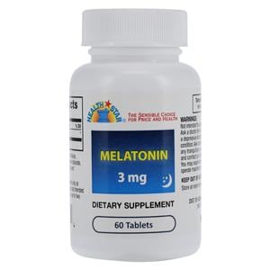 Melatonin Supplement Tablets 3mg 60/Bt