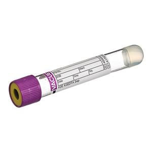 Vacuette Venous Blood Collection Tube Lavender/Yellow 8ml Plastic 1200/Ca