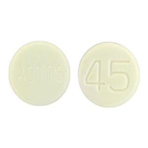 Actos Tablets 45mg Bottle 30/Bt