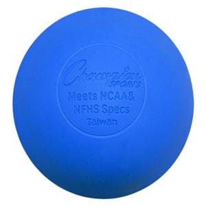 Lacrosse Ball Hard Rubber 2.5" Blue