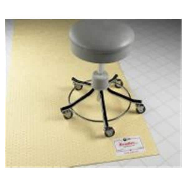 Mat Surgisafe Pad _ 18x40" LF Non-Sterile Yellow 60/Bx