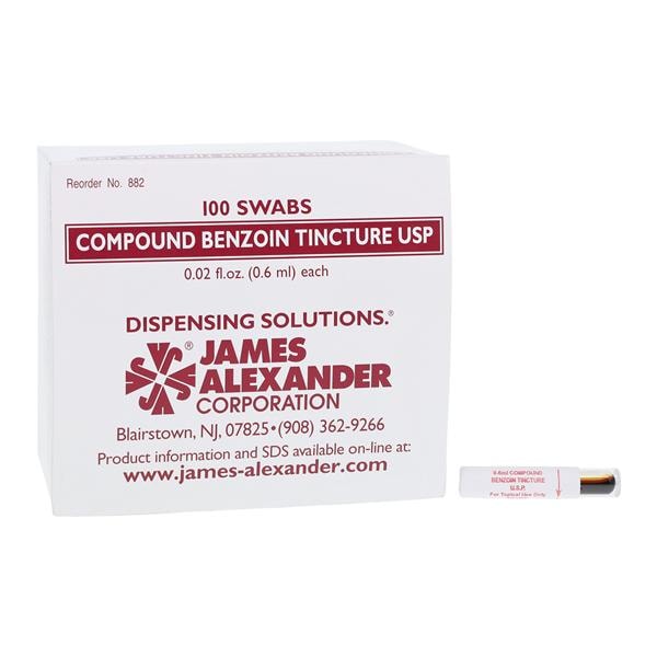 Prep Swab Benzoin Tincture 0.6mL