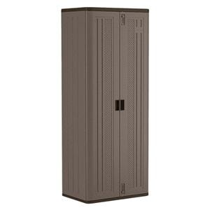 Commercial Storage Cabinet 2 Door Resin Platinum/Slate Ea