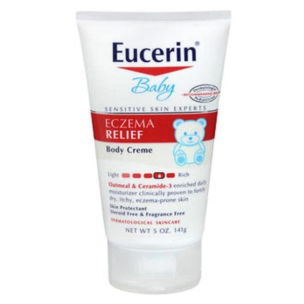 Eucerin Eczema Relief Cream 5oz Fragrance Free Body 12/Ca