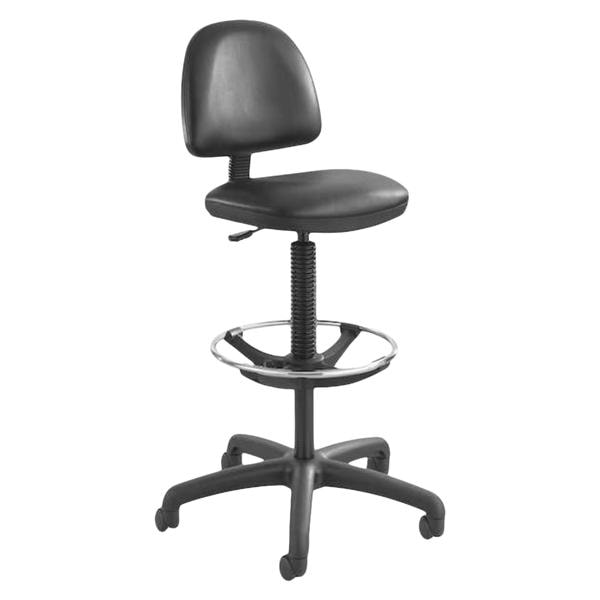 Precision Drafting Chair Black 250lb Capacity