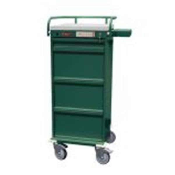 Medication Cart 47x21.3x21-1/2" (3) Drawer Key Lock