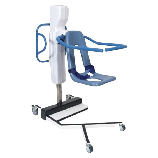 1900 Series Patient Transport Bath Lift 350lb Capacity 28.5-47" L-Base Steel