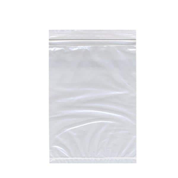 Storage Bag Clear Zip Closure 500/Ca