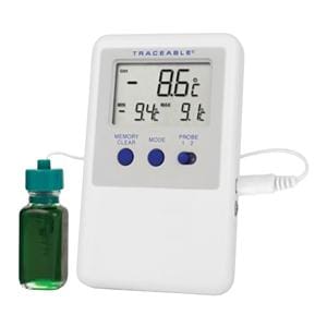 Traceable Ultra Refrigerator/Freezer Thermometer ABS Plastic -50 to 70°C Ea