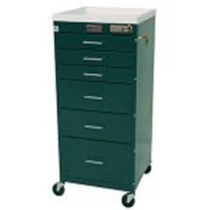 Mini-Cart Anesthesia Mini-Cart 40-3/4x18x18" Caster (6) Drawer