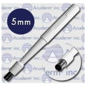 Acu-Punch Dermal Biopsy Punch 5mm Stainless Steel Blade Sterile Disposable 25/Pk