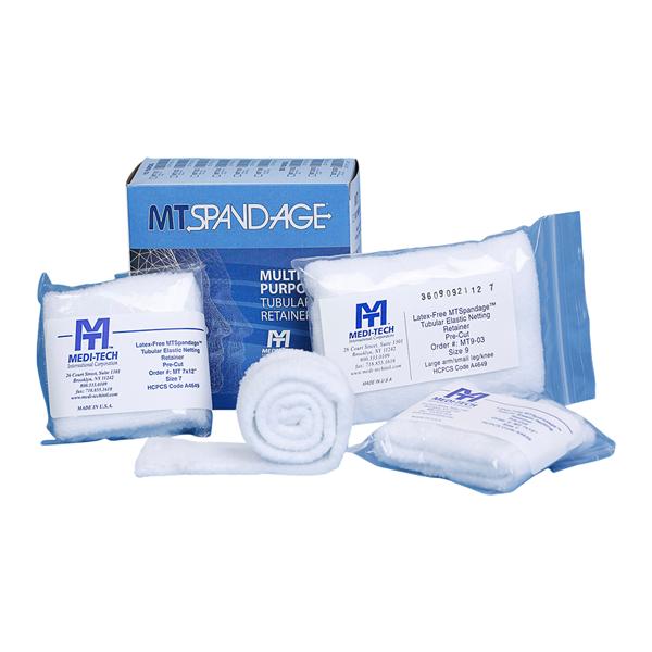 MT Spandage Dressing Bandage Elastic Net 7x24" White 50/Ca