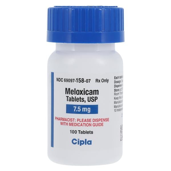 Meloxicam Tablets 7.5mg Bottle 100/Bt