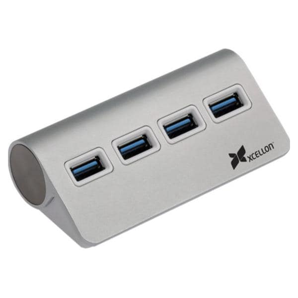 Hub USB 4 Port XCELLON Aluminum Ea Ea