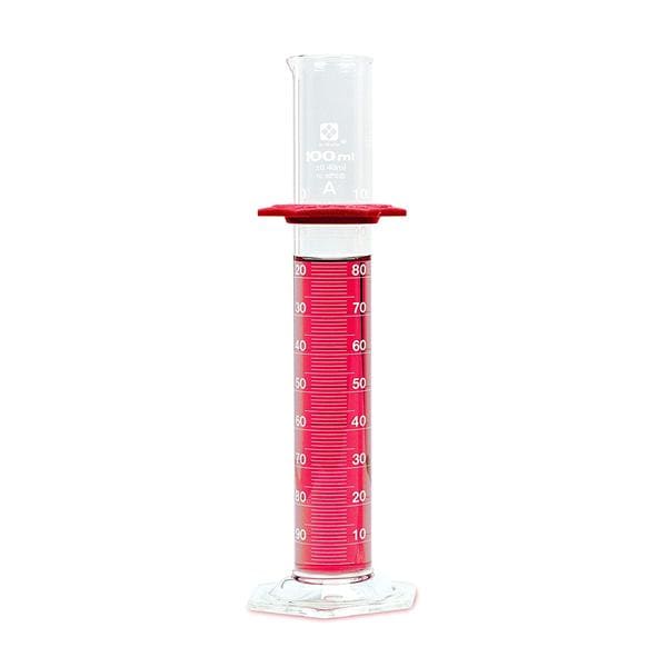 Sibata Graduated Cylinder Glass 500mL 2/Pk