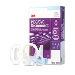 Tegaderm CHG Securement System 3-1/2x4-1/2" Sterile Transparent LF