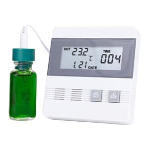 Traceable Triple Display Thermometer ABS Plastic -40 to 80°C/-40 to 176°F Ea