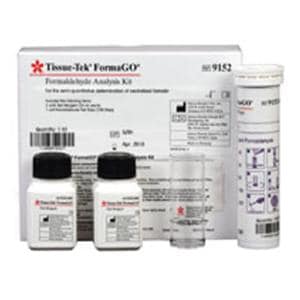 Tissue-Tek FormaGO Formaldehyde Analysis Kit 2x25mL Ea