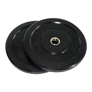 Bumper Plate 15lb Rubber Black