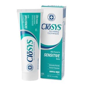 CloSYS Toothpaste 3.4 oz 0.24% NaF Ea, 24 EA/CA