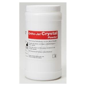 Ortho-Jet Crystal Orthodontic Resin Acrylic Self Cure Clear 2.3Kg/Bt