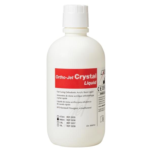 Ortho-Jet Crystal Orthodontic Resin Acrylic Self Cure Clear 32oz/Bt