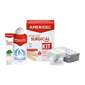 Amerigel Hydrogel Post-Op Kit 1.5x3" Rectangle Assorted 12/Ca