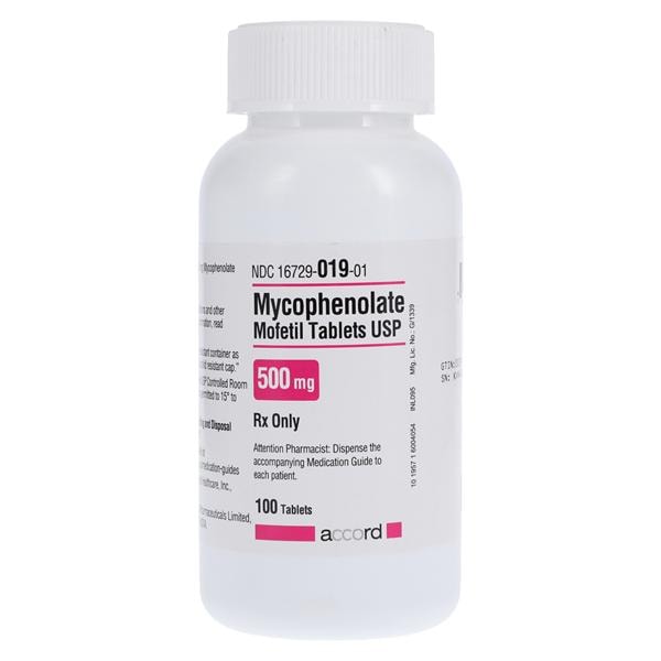 Mycophenolate Mofetil Tablets 500mg Bottle