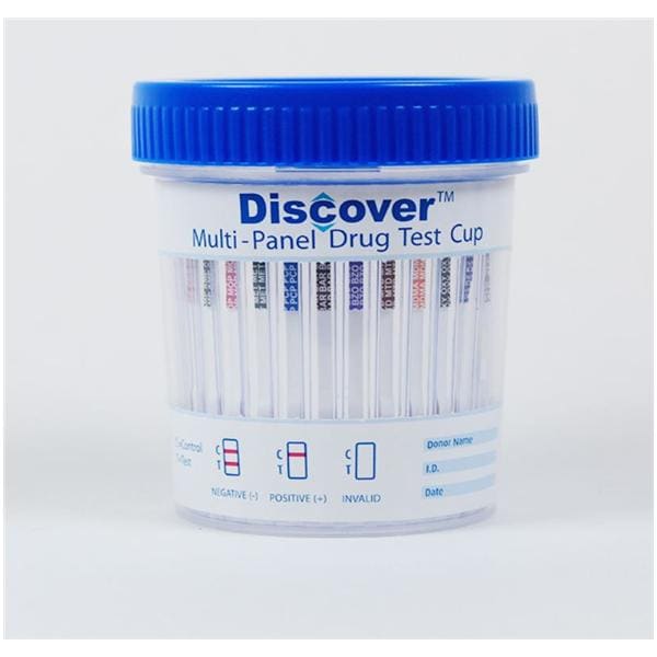 Discover Drug Screen Test Cup CLIA Waived 25/Ca