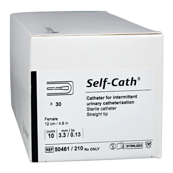 Self-Cath Intermittent Catheter Straight Tip PVC 10Fr