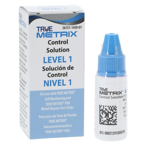 True Metrix Blood Glucose Level 1 Control Ea