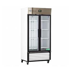 Premier Laboratory Refrigerator 35 Cu Ft 2 Glass Doors 1 to 10C Ea