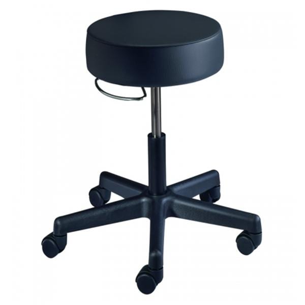 Value Plus Exam Stool Black Satin 250lb Capacity