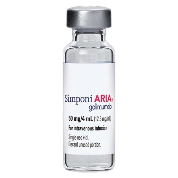 Simponi Aria Injection 50mg/4mL SDV 4mL Ea