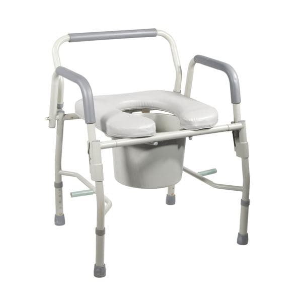 Deluxe Patient Commode 300lb Capacity Tips