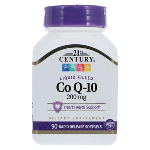 Coenzyme Q-10 Supplement Capsules 200mg 90/Bt