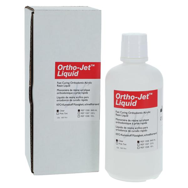 Ortho-Jet Orthodontic Resin Self Cure Clear 946mL/Bt