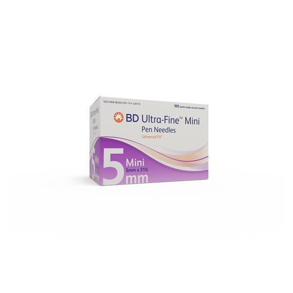 Ultra-Fine Insulin Pen Needle 31gx5mm Conventional 1200/Ca